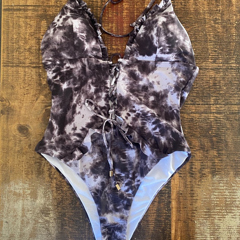NWOT - Tye Dye One Piece Swimsuit, Size Medium